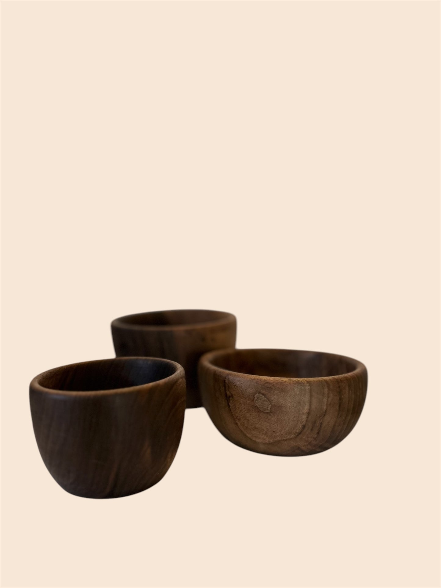 Set de bol en bois de noyer Musaïca