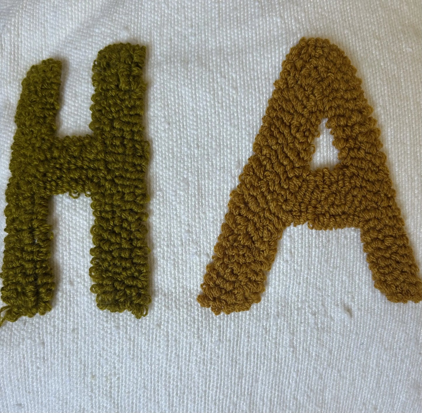 ZOOM sur le motif bouclette et le rendu des couleurs