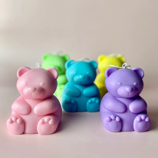 Bougie ourson Musaïca