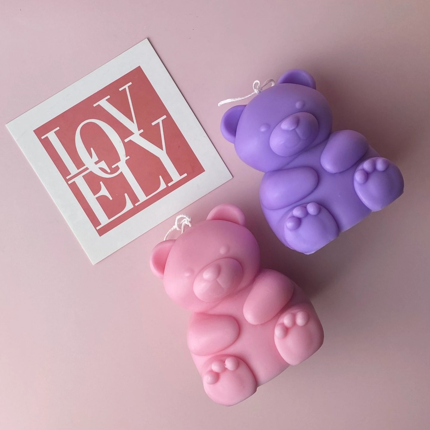 Bougie ourson Musaïca