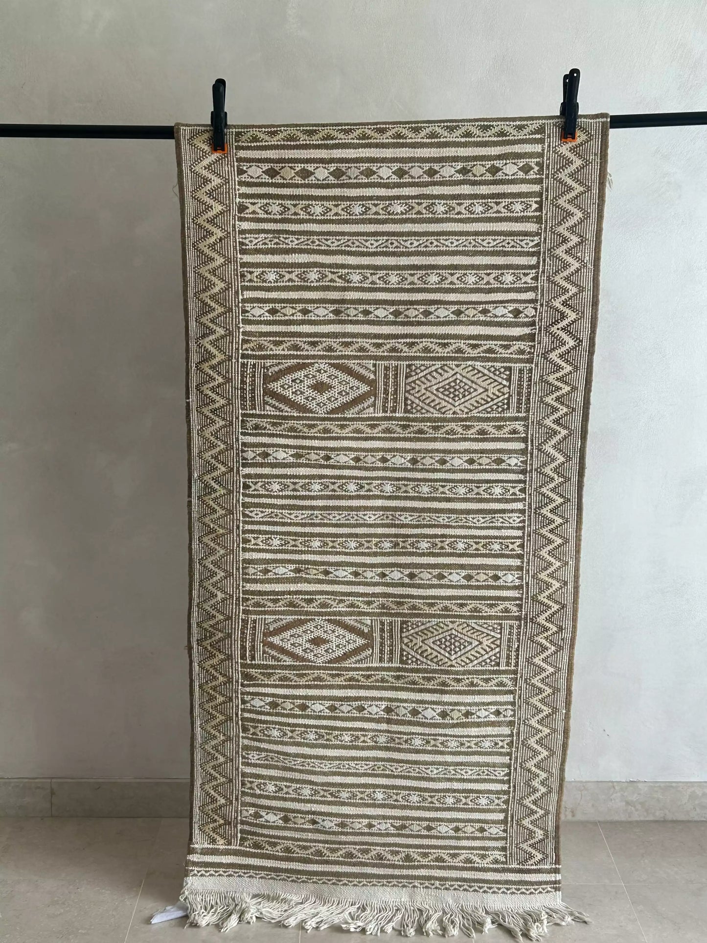 tapis de couloir Hanbel, effet vintage