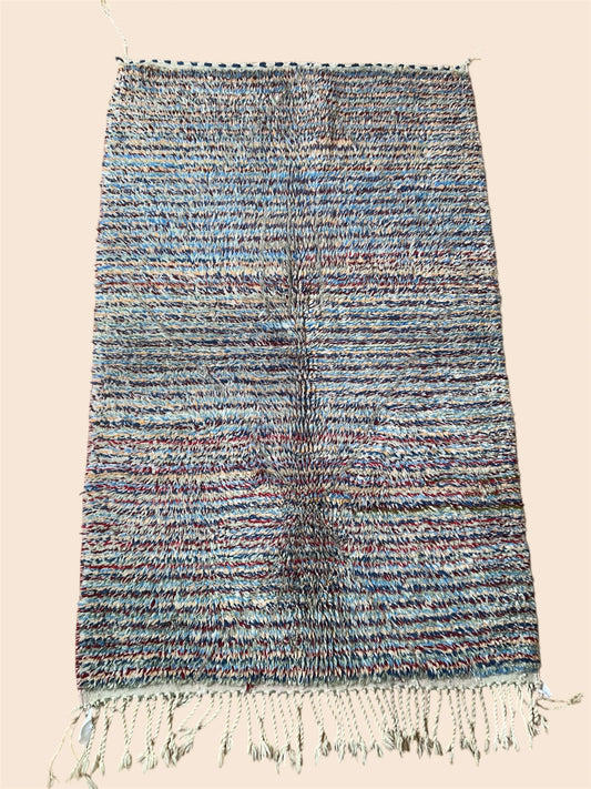 tapis boujaad vintage multicolore 