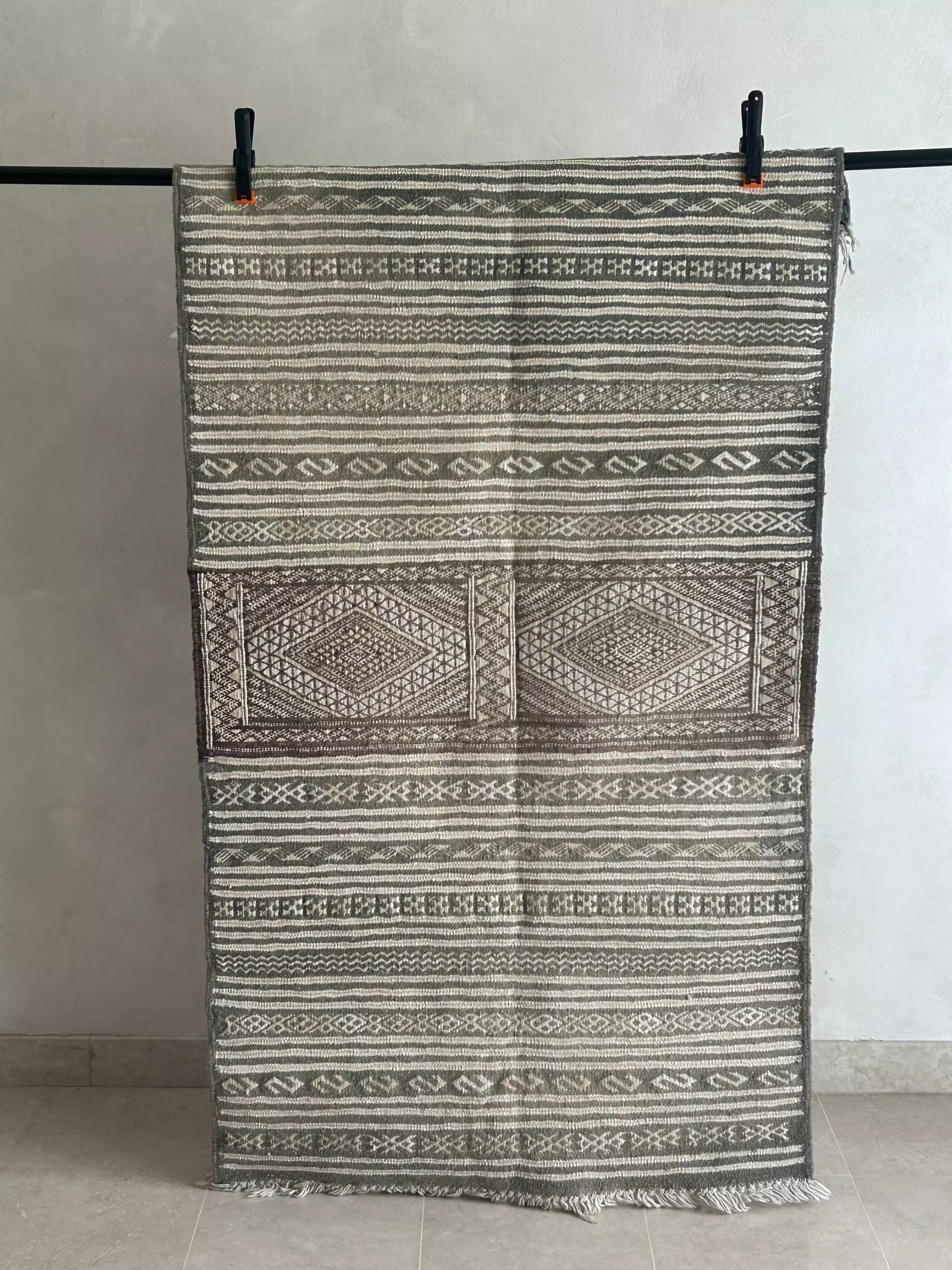 tapis moyen Hanbel effet vintage 