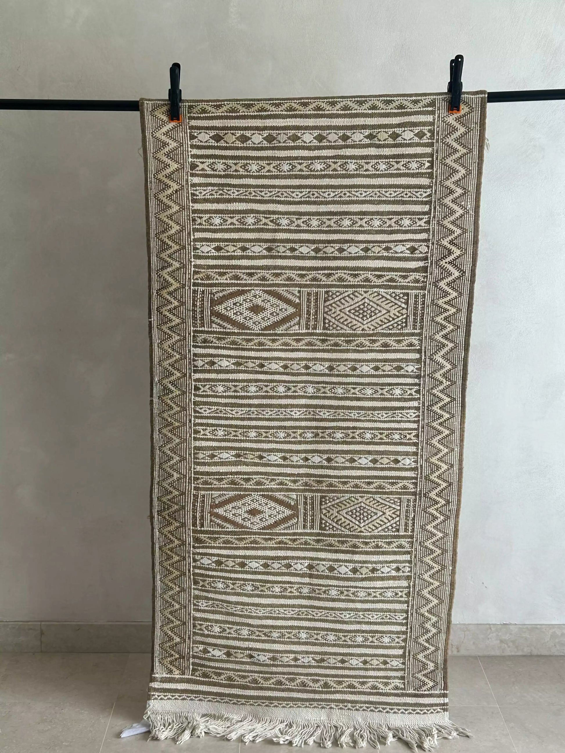 tapis de couloir Hanbel, effet vintage 