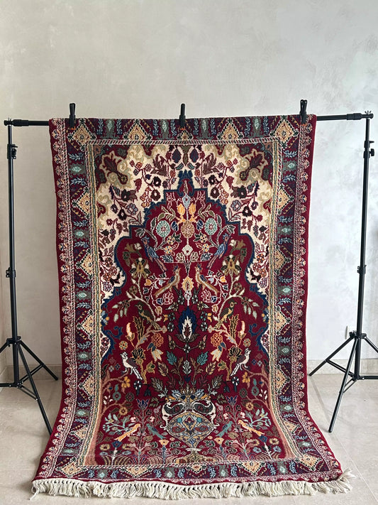 tapis marocain noué à la main 