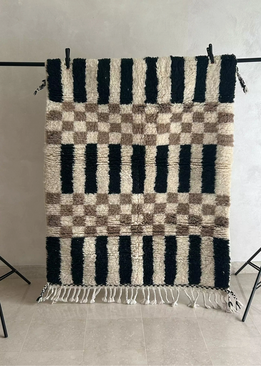 tapis tricolore béni ouarain 150x10(cm